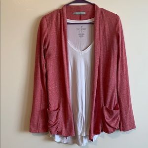 Lightweight T-shirt Cardigan
